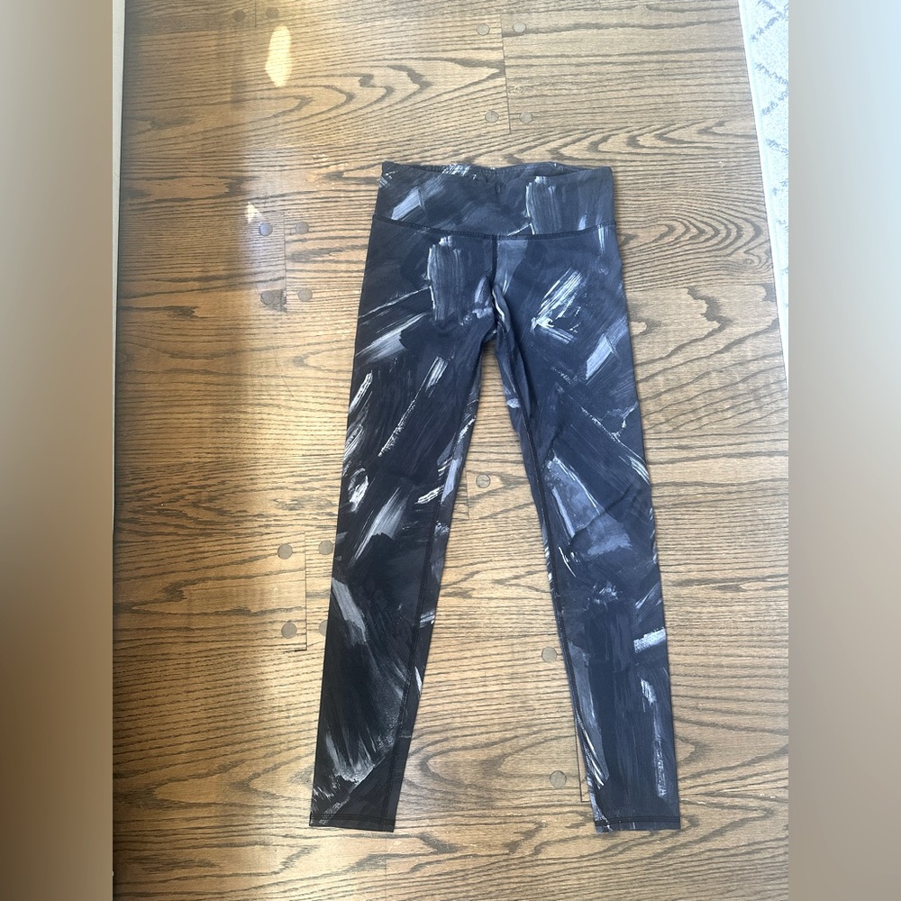 ALO Yoga Modernist Paint Strokes Print Leggings